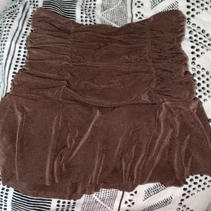 Garage brown skirt